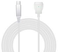 Checarzhn--No1-Câble De Charge Usb C Magnétique De Type C Vers 2 Pointes En T Pd 85 W (Compatible Avec 45 W 60 W) Type C Vers Magsafe 2 (Modèles Après 2012 Et Avant 2021)
