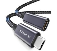 CHECARZHN--NO1-Câble D'Extension Usb C (6Ft/1,8M) Cable Câble De Transfert De Données Audio Pour Charge Rapide Et Transfert De Données Audio Usb Type C Compatible Avec Les Commutateurs Thunderbolt 3