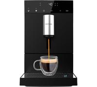 Checarzhn--No1-Cafetière Superautomatique Compacte Cremmaet Compact. 1350 W, 19 Bars, Système De Chauffage Par Thermobloc, Réservoir De 150 G De Café Avec Moulin Intégré Et 1,1 L, Nettoyage Automatiqu