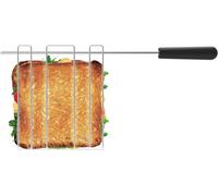 CHECARZHN--NO1-Cage À Sandwich Pour Grille Pain Classic - 1 X Cage À Sandwich Pour Faire Griller Les Sandwichs Dans Votre Toaster - Cage À Sandwich Avec Plateau Anti Miettes