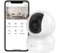 CHECARZHN--NO1-Caméra Surveillance Wifi Intérieure 360°, Fhd 1080P, Camera Wifi 2.4Ghz, Vision Nocturne, Détection De Mouvement Suivi Intelligent, Audio Bidirectionnel, Compatible Avec Alexa Pour Bébé