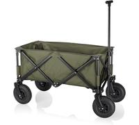 CHECARZHN--NO1-Chariot De Jardin Hc-0915 Chariot Pliable, Vert, L, Hc-0915