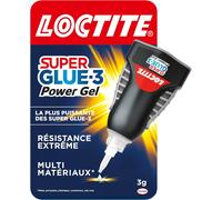 CHECARZHN--NO1-Colles Cyanoacrylates Superglue-3 Power Gel Control 3G Blister Carton 12Uc