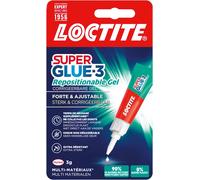 CHECARZHN--NO1-Colles Cyanoacrylates Superglue-3 Pure Gel Tube 3G Blister Carton 12Uc