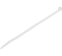 CHECARZHN--NO1-Colliers De Serrage 20 Cm Blancs - Largeur 4 Mm - Diam. Faisceau 55 Mm - Résistance 22 Kg - Fermeture Glissière Autobloquante - Pointe Incurvée - 94V-2/Ul - 100 Pcs (Cbmzt8N)