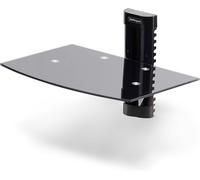 CHECARZHN--NO1-Com Étagère Av Murale Flottante, Support À Hauteur Ajustable Pour Sous Télévision, Support Mural Pour Tv