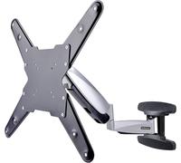 CHECARZHN--NO1-Com Support Mural Tv Vesa - Fixation Murale Vesa Réglable Pour Écrans 23-55" - Bras Articulé Tv Mince Supportant 30Kg - Support Mural Tv Pivotant/Extensible/Basculant (Fha-Tv-Wall-Moun