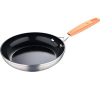 Checarzhn--No1-Compact - Screten 20cm - Aluminium Forgé - Intérieur Whitford Fusion En Noir Noir - Externed In Matte Finish - Liste Pour Induction - Couleur Détaillée De Mangue En Acier Inoxydable