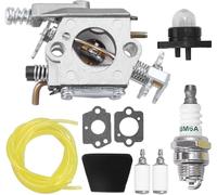 CHECARZHN--NO1-Compatible Avec Carburateur Pour Tronçonneuse Poulan 1950 2050 2150 2375 Wild Thing 2375Le Walbro Wt 89 891 Wt-324 Zama C1U-W8 C1U-W14 Carburateur 545081885 Carb