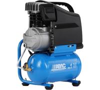 CHECARZHN--NO1-Compresseur D'Air Start L20, Compresseur D'Air 6 Litres, Double Manomètre, Pression imale 10 Bars, Lubrifié, Mobile, Puissance 2 Cv