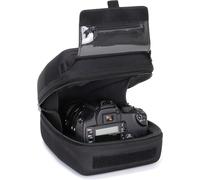 CHECARZHN--NO1-Coque Dure Appareil Photo Dslr À Accès Rapide Avec Intérieur Rembourré, Boucle De Ceinture Et Poignée Recouverte De Caoutchouc - Compatible Avec Nikon, Canon, Pentax Et Plus ! - Noir