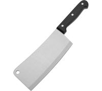 Checarzhn--No1-Couperet, Lame Large, Longueur Totale 30 Cm, Acier Inoxydable/Plastique, Noir/Argenté, 13582280