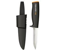 CHECARZHN--NO1-Couteau Universel De Jardin Et Outdoor, Fourreau En Plastique Inclus, Longueur 22,5 Cm, Noir/Orange, K40, 1001622
