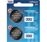CHECARZHN--NO1-Cr2032 Lot De 2 Piles Bouton Au Lithium 3 V