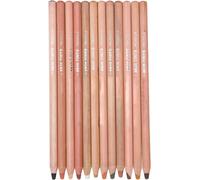 Checarzhn--No1-Crayons De Couleur, 12 Crayons Pastel Anti-Fissuration Pour Portrait Avec Taille-Crayon Pour Croquis