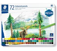 Checarzhn--No1-Crayons De Couleur De Haute Qualité Pour Artistes, Mine Douce Et Tendre De 3 Mm, Boîte Métal Avec 72 Couleurs Différentes Assorties, 146c M72