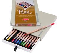Checarzhn--No1-Design Set De 12 Crayons Pastel Professionnels Crayons Pour Artistes Pour Dessiner & Esquisser