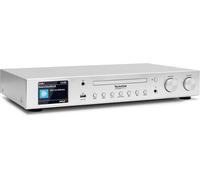 CHECARZHN--NO1-Digitradio 143 Cd (V3) - Tuner Hifi Numérique, Radio Internet (Dab+, Fm, Bluetooth, Spotify Connect, Lecteur Cd, Wi-Fi, Largeur 43,5 Cm, Commande Via Application, Télécommande) Argent