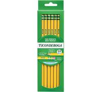 Checarzhn--No1-Dixon Boîte À Crayons En Bois # 2 Box Of 24 Jaune