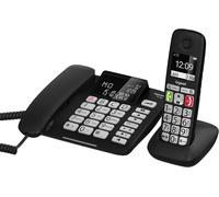 CHECARZHN--NO1-Dl780 Plus Téléphone Analog/Dect Identification De L'Appelant Noir [Version Allemande]