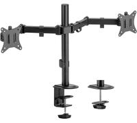 CHECARZHN--NO1-Dt32Tsr-149 Soporte Eco Giratorio/Inclinable Para 2 Monitores/Tv 17"-32" Vesa 100X100 Máx 9Kg