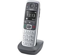 CHECARZHN--NO1-E560Hx - Combiné Dect Avec Socle De Chargement - Téléphone Senior Sans Fil Pour Routeur Et Base Dect - Compatible Fritzbox - Appel D'Urgence Avec 4 Numéros - Bouton Ultra Rapide Et Bou
