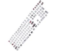 CHECARZHN--NO1-Ensemble De Capuchons De Touches Pbt, Ensemble De Touches De Touches De Pudding, 110 Touches De Touches, Conception À Paroi Ultra Épaisse, Convient Aux Claviers À Touches 60/61/64/87/10