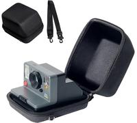 CHECARZHN--NO1-Étui Rigide Pour Polaroid Onestep 2/Onestep+/Now/Now+ ¿ Sac De Protection En Tissu Eva Pour Appareil Photo Instantané Polaroid One Step 2/One Step+ Plus/Now/Now+ Plus ¿ Noir