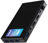 CHECARZHN--NO1-Fanless Mini Pc Quieter3Q N5105 16Gb 512Gb, Ordinateur Micro Wifi 5 De Bureau Compact Usb-C Pd3.0, Ethernet Gigabit, Double Hdmi 4K, Allumage Automatique Pour L'Iot Et L'Industrie