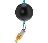 CHECARZHN--NO1-Filtre D'Aspiration Flottant Boule Flottante Pour Pompes Immergées Avec Tuyau De 25 Mm De Diamètre, Connexion En Laiton, Clapet Anti-Retour Et Collier De Serrage (1417-20)