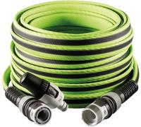 CHECARZHN--NO1-Force 30 M, Tuyau D'Arro Pour Jardin, Léger, Résistant Et Compact, Pour U Intensif, Avec Lance, Couleur Lime, -43% Co2E
