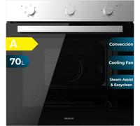 CHECARZHN--NO1-Four Intégrable Multifonctions Bolero Hexa M236000 Inox Time A.Four Multifonctions Capacité De 70 L, 6 Fonctions, Classe A, 2800 W
