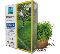 Checarzhn--No1-Gazon Sport & U Intensif - Super Résistant - Excellent Comportement Estival - Implantation Rapide Et Facile - Engrais Compatible Agriculture Biologique - Fabriqué En France - 3kg