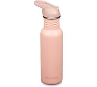 Checarzhn--No1-Gourde De Vélo Classic Narrow (Flip Sport) 1011191 Avec Bouchon En Acier Inoxydable De Couleur Rose, D'un Volume De 532 Ml