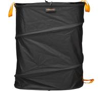 CHECARZHN--NO1-Grand Sac À Végétaux Pop-Up Avec Poignées, Peu Encombrant Et Pliable, Capacité 219 L, Hauteur 70 Cm, Largeur 56 Cm, Noir/Orange, Ergo, 1028373
