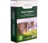 Checarzhn--No1-Green Proboost - Graines De Gazon Turbo Avec Engrais - Graines De Gazon À Germination Rapide Du Danemark Pour 25 M² - Graines De Gazon De Qualité Supérieure Pour Robot Tondeuse, 1 Kg D
