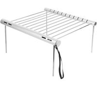 Checarzhn--No1-Gril Au Charbon De Bois Portatif, Petit Gril En Acier Inoxydable Gril Au Charbon De Bois Gril De Barbecue Pliant Portatif Pour Les Pique-Niques De Cuisine De Camping En Plein Air
