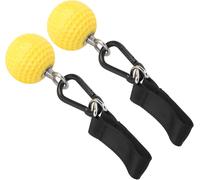 Checarzhn--No1-Grip Strength Trainer, 304 En Acier Inoxydable Pull Up Grips Ball Nylon Léger Pour L'entraînement De Force Des Bras