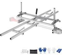 CHECARZHN--NO1-Gruminette Moulin À Scie À Chaîne De 355-914 Mm Scierie Mobile Et Guidage De Scie À Rail Pour Tronçonneuse En Aluminium 274 Cm Portable Sciage De Planches De Bois Pour Menuisiers Charp