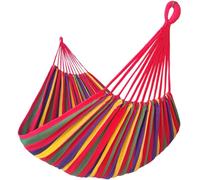 Checarzhn--No1-Hamac Double 2 Places/Personnes - Toile 220x160cm, Longueur Totale 330cm, Charge 250kg - Pour Jardin Extérieur Et Intérieur - Rouge