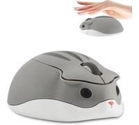CHECARZHN--NO1-Hamster Souris Sans Fil Silencieuse, Petite Souris Ordinateur Sans Fil Animale, 1200Dpi Souris Pour Enfant, Portable Mini Souris Pour Pc Ordinateur Portable Pour Gaming Bureau École Voy