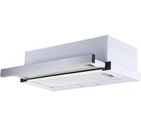 CHECARZHN--NO1-Hotte Aspirante /Hotte À Visière De 60 Cm/Boîtier En Acier Inoxydable Blanc/Fonction D'Extraction Et De Recyclage De L'Air / Ch4138Ixc / C / 53-64 Db