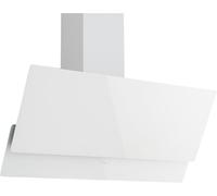 CHECARZHN--NO1-Hotte Aspirante/Hotte Inclinée 90 Cm/Boîtier Métallique Avec Écran En Verre Blanc/Fonction Évacuation Et Recyclage De L'Air / Ch66038-90Wam / A / 52 ¿ 63 Db