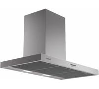 CHECARZHN--NO1-Hotte Aspirante Murale Décorative S Plus 9010 X Avec 3 Niveaux D'Extraction Panneau De Commande Mécanique Moteur M3R Extra Silencieux Éclairage Led Niveau Sonore 69 Db Largeur 90 Cm Co