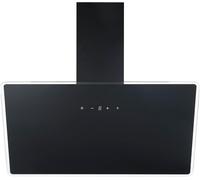 CHECARZHN--NO1-Hotte Aspirante Sans Hotte/Hotte Inclinée 90 Cm/Boîtier Métallique Avec Écran En Verre Noir/Fonction Évacuation Et Recyclage De L'Air / Ch112090S / A++ / 39 ¿ 61 Db