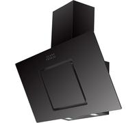 CHECARZHN--NO1-Hotte Aspirante Sans Tête/Hotte Aspirante Inclinée De 90 Cm/Boîtier En Métal Avec Abat-Jour En Verre Noir/Fonction D'Extraction Et De Recyclage De L'Air / Ch22010/90Sbz / B / 54-62 Db