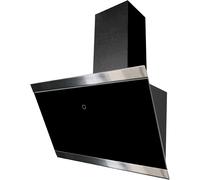 CHECARZHN--NO1-Hotte Aspirante Sans Tête/Hotte Inclinée 60 Cm/Écran En Verre Avec Cadre En Acier Inoxydable Blanc/Fonction D'Extraction Et De Recirculation/Ch 89060 S/A++/39-59 Db