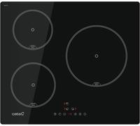 CHECARZHN--NO1-Ib 6403 Bk Table De Cuisson À Induction 4 Zones De Cuisson 9 Niveaux De Puissance Réglables Commande Tactile Avec Avertissement Acoustique Minuterie Puissance 7Kw Largeur 59 Cm