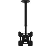 CHECARZHN--NO1-Icacplb906 Support Plafond D'Écrans Plats 94 Cm (37"") Noir - Supports Plafonds D'Écrans Plats (Écran D'Ordinateur/De Télévision, 45 Kg, 58,4 Cm (23""), 94 Cm (37""), 75 X 75 Mm, 200 X