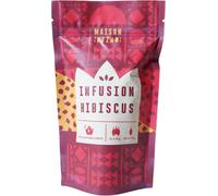 Checarzhn--No1-Infusion Dhibiscus ¿ Fleurs Entières Du Kenya ¿ Saveur Acidulée Et Florale ¿ Riche En Vitamine C Et Antioxydants ¿ Sans Théine ¿ Sachet Refermable 80g